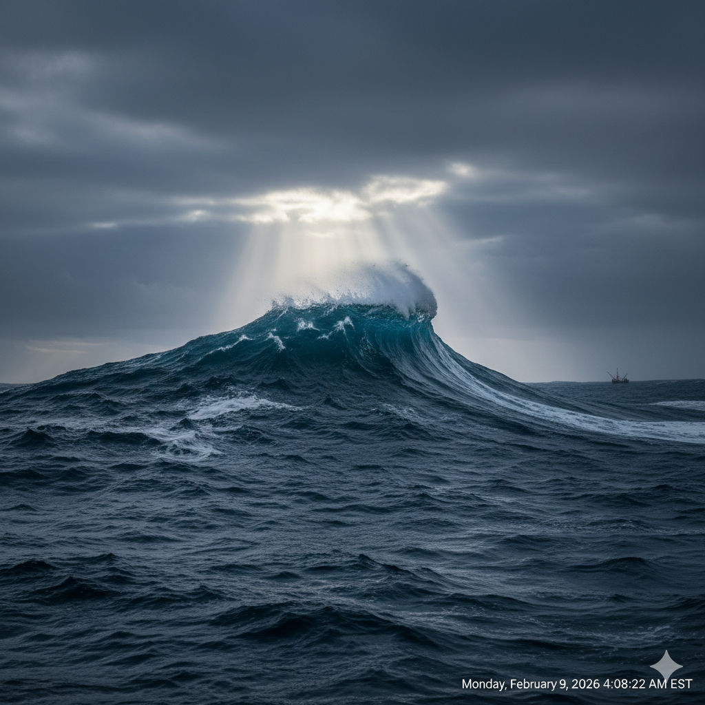 Gelombang Raksasa 35 Meter