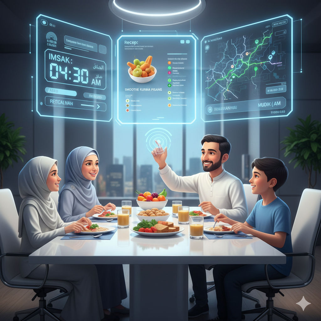 AI Merevolusi Pengalaman Ramadan: Dari Sahur Praktis hingga Mudik Tanpa Stres 1 Pengalaman Ramadan
